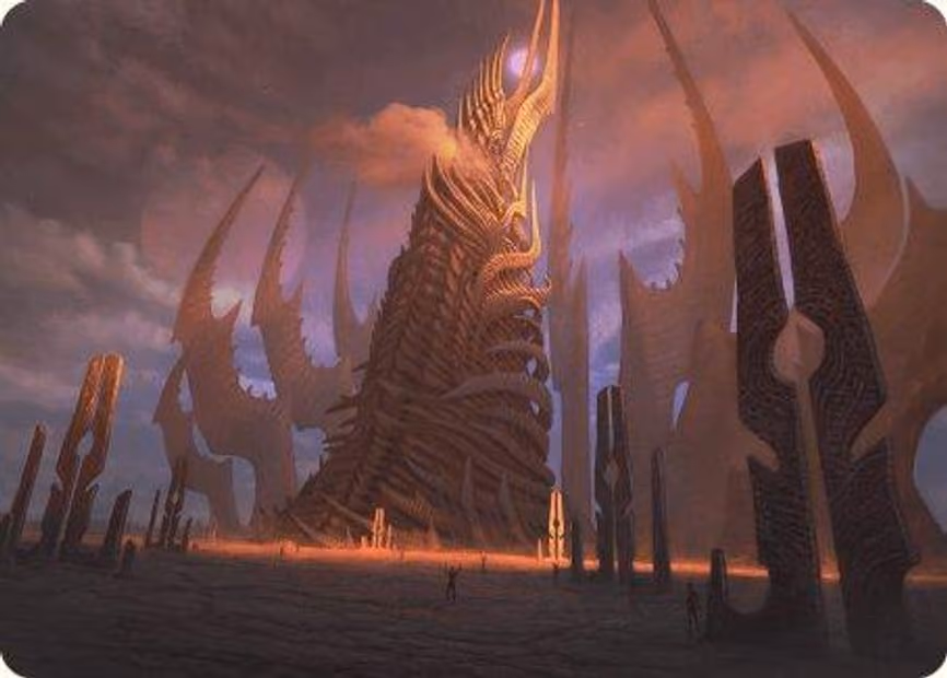 Phyrexian Tower Art Card