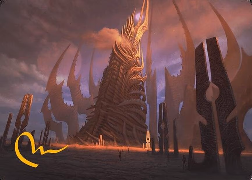 Phyrexian Tower Art Card