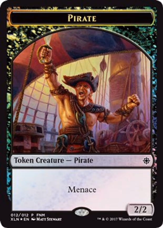 Pirate // Treasure Double-Sided Token