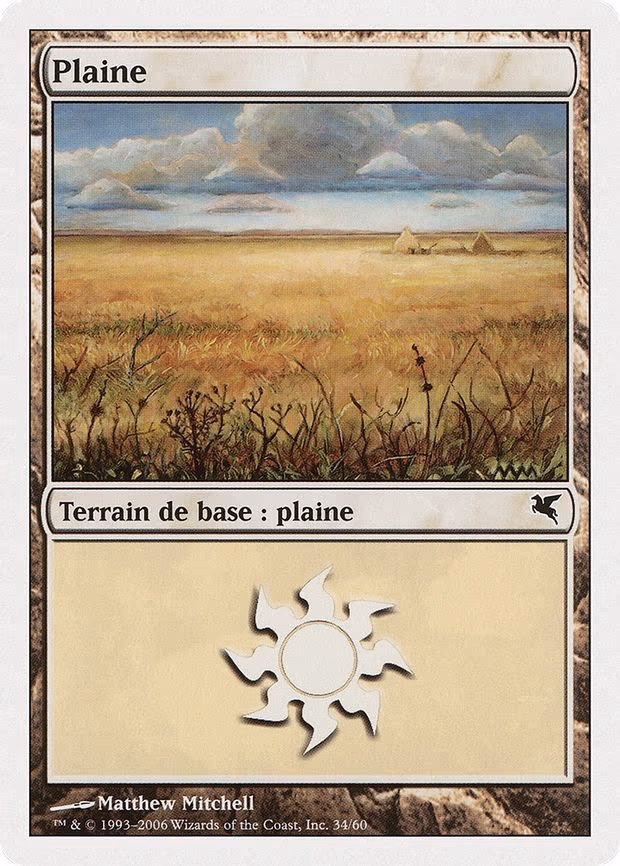 Plains (French) - "Plaine" - L (G34)