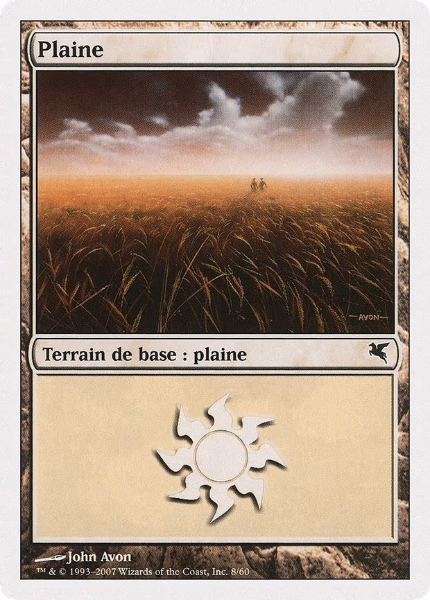 Plains (French) - "Plaine" - L (C8)