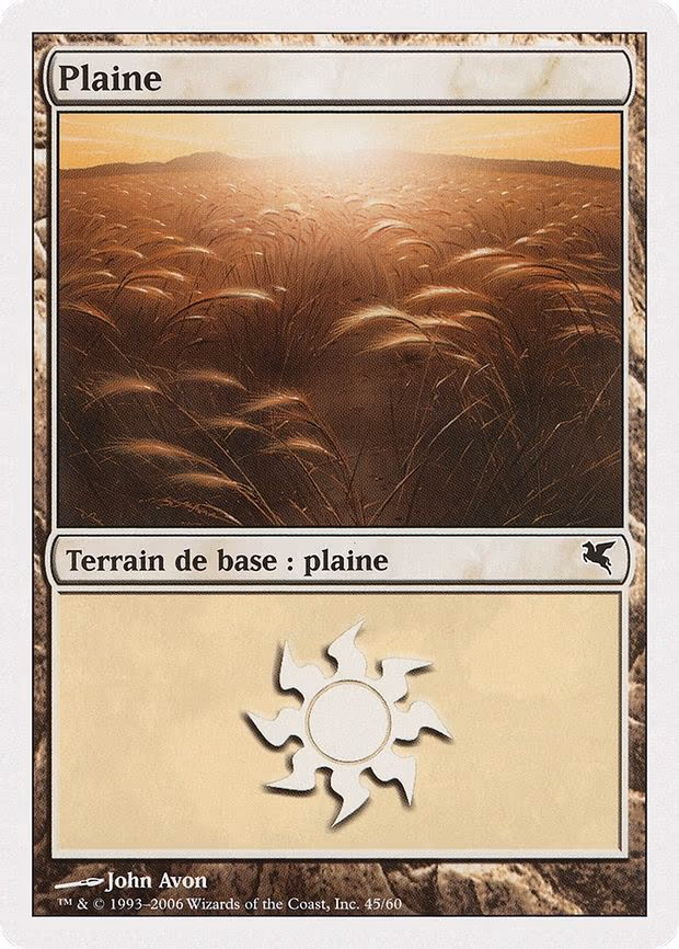 Plains (French) - "Plaine"