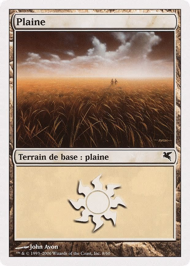 Plains (French) - "Plaine" - L (G8)