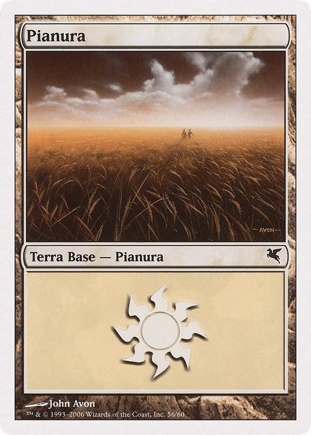 Plains (Italian) - "Pianura" - L (G56)