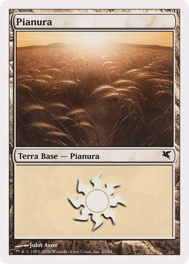 Plains (Italian) - "Pianura" - L (G23)