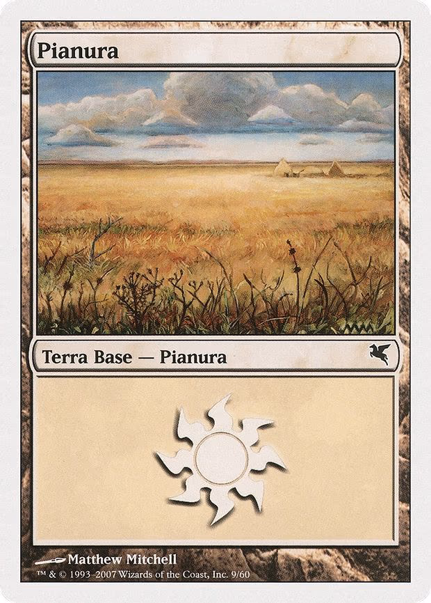 Plains (Italian) - "Pianura"