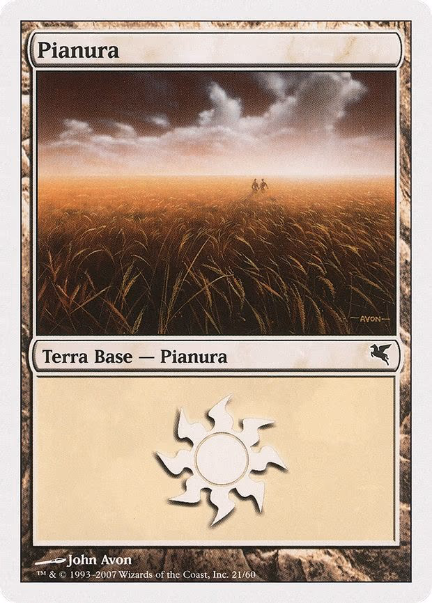Plains (Italian) - "Pianura"