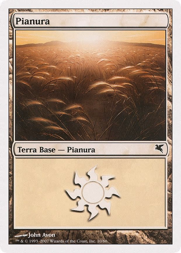 Plains (Italian) - "Pianura"