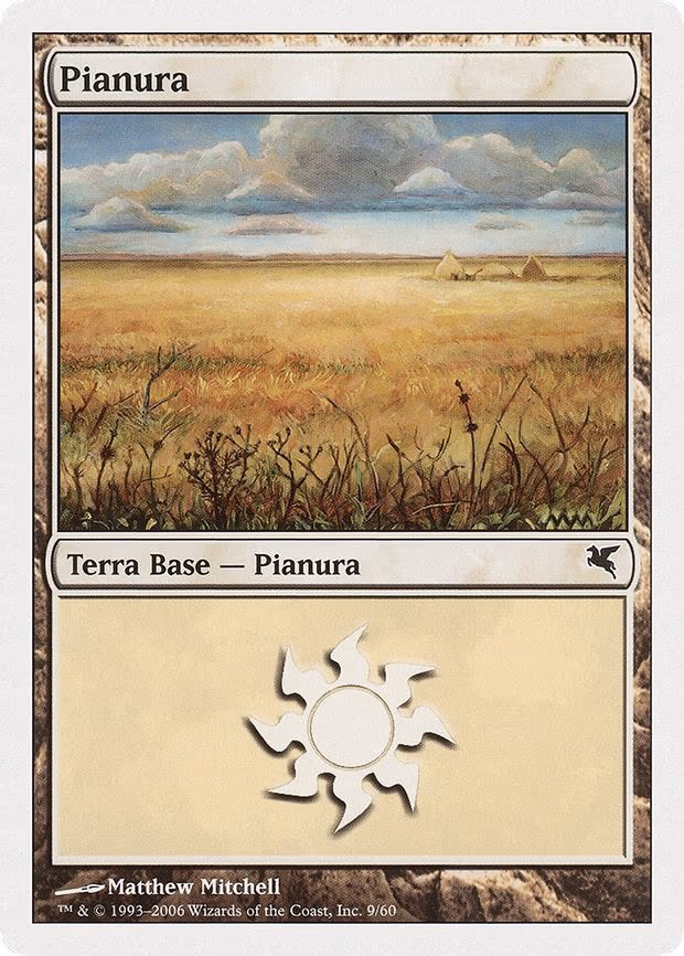 Plains (Italian) - "Pianura"