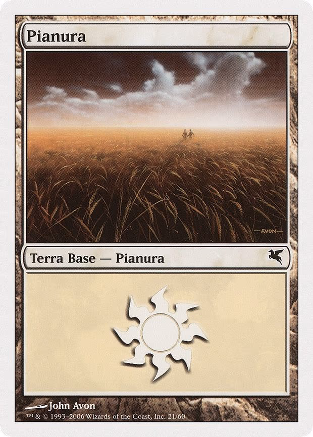Plains (Italian) - "Pianura"