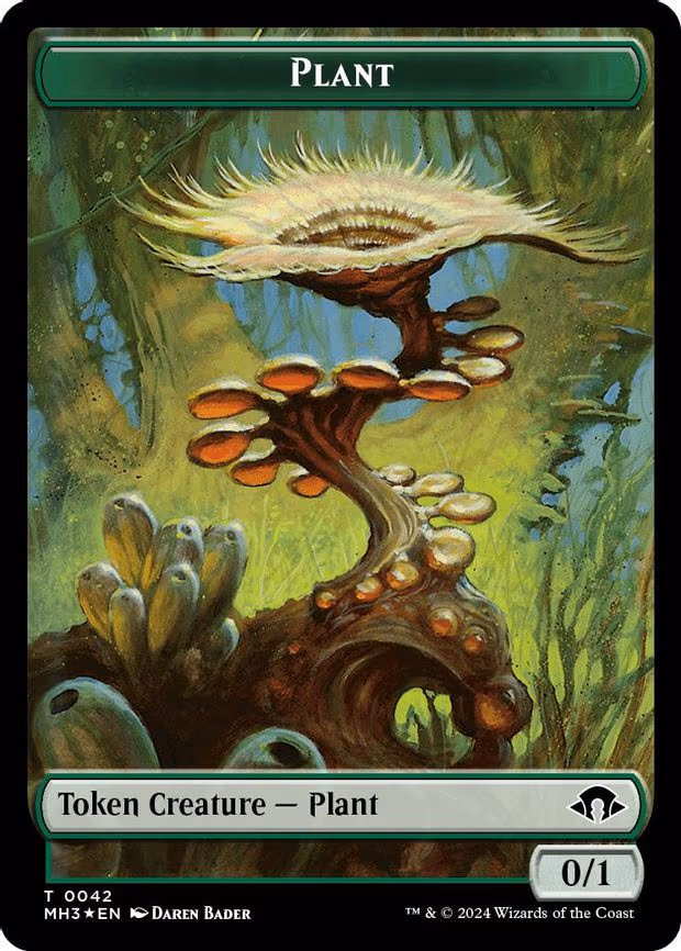 Plant (Ripple Foil) // Zombie Double-Sided Token