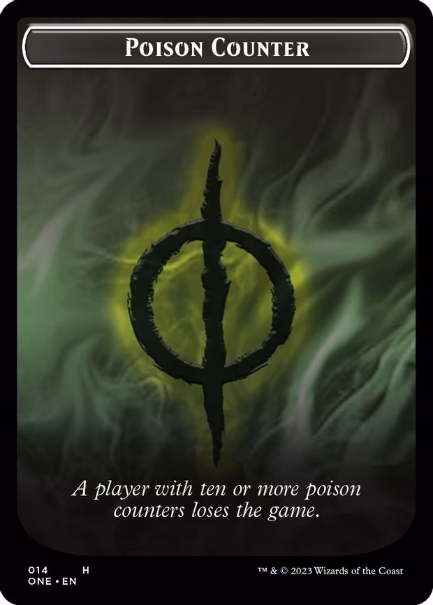 Poison Counter // Beast Double-Sided Token