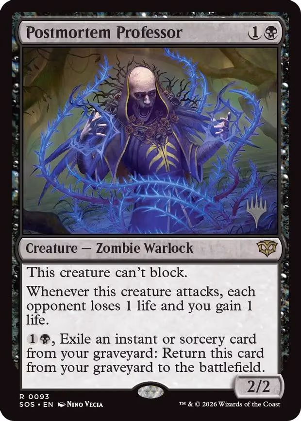 Postmortem Professor