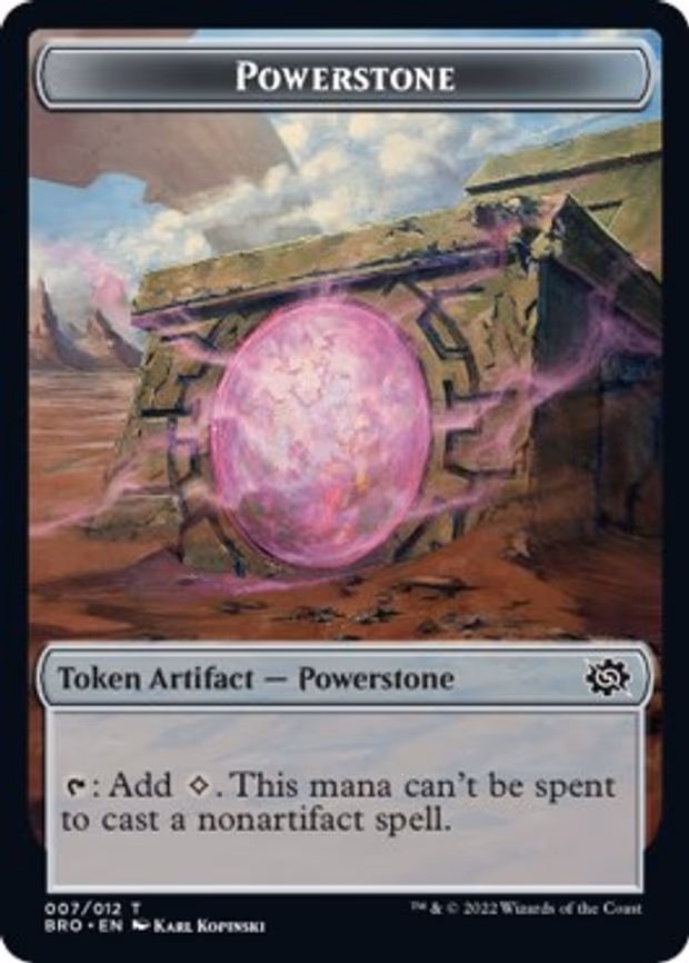 Powerstone // Construct (005) Double-Sided Token