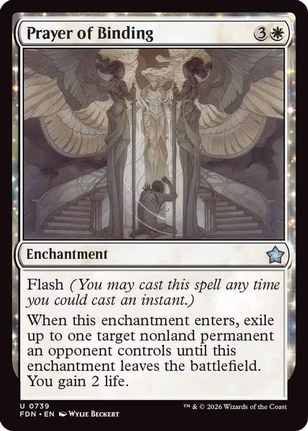 Prayer of Binding - U (739)