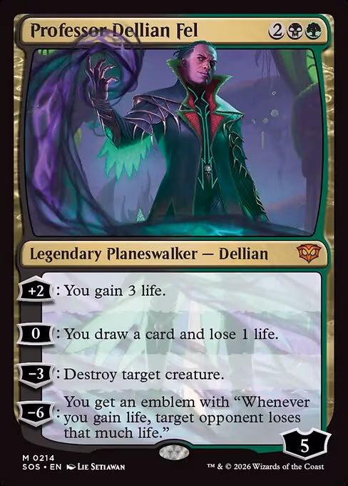 Professor Dellian Fel