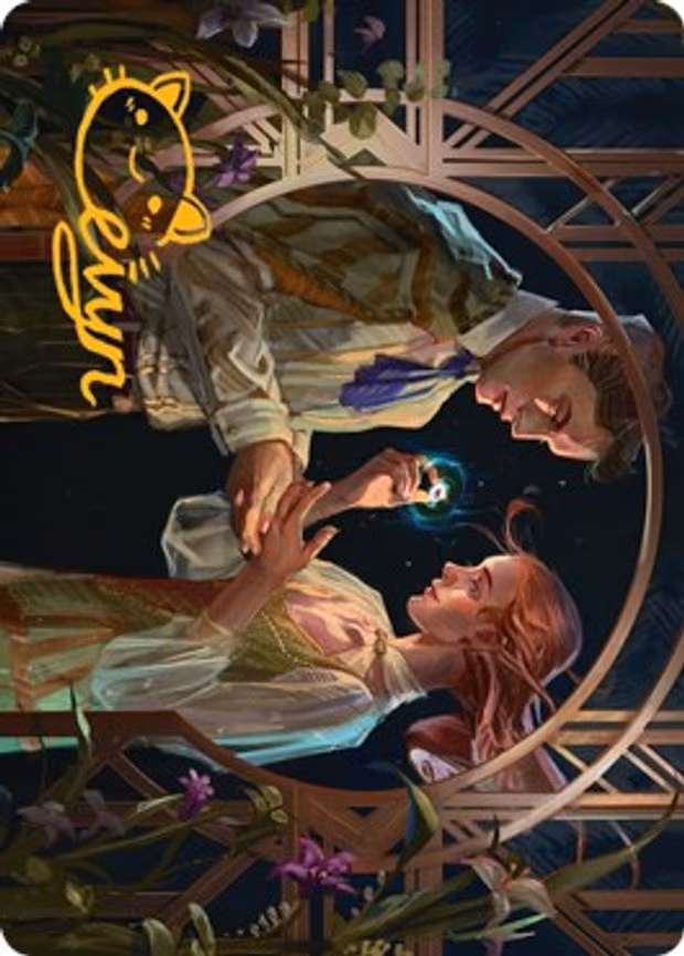 Prosperous Partnership Art Card