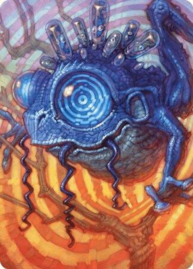Psychic Frog Art Card