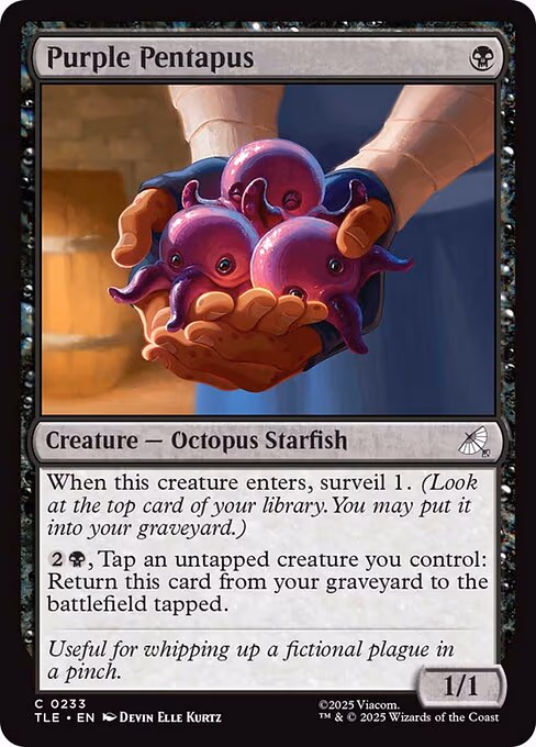 Purple Pentapus