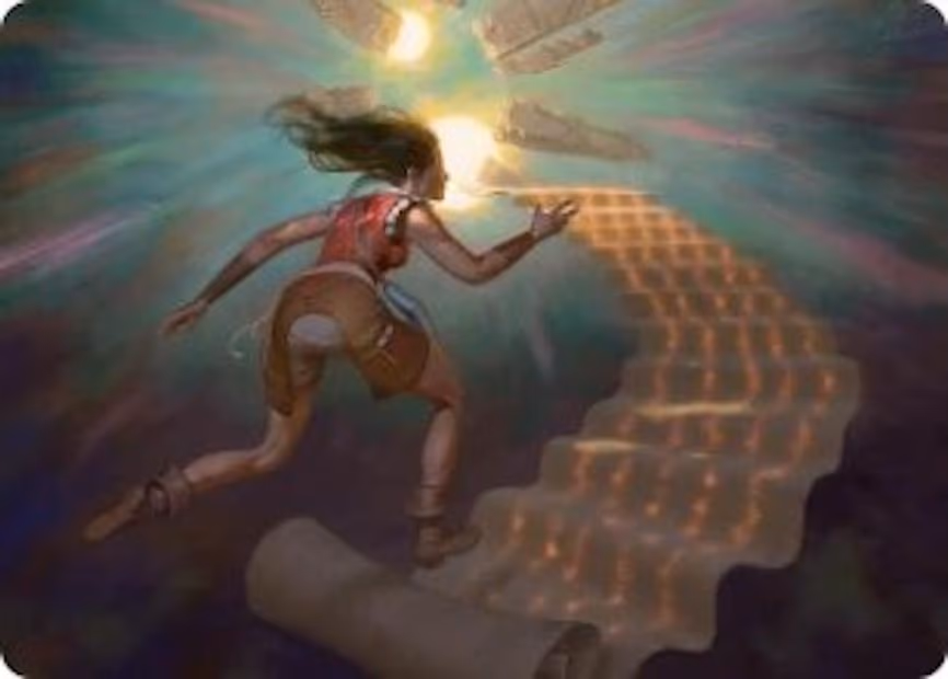 Pursue the Past Art Card