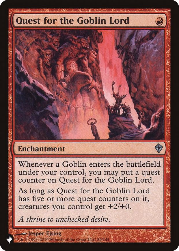 Quest for the Goblin Lord - U (86)