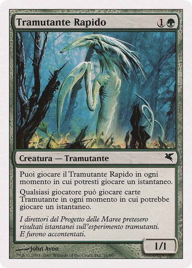 Quick Sliver (Italian) - "Tramutante Rapido" - C (D16)
