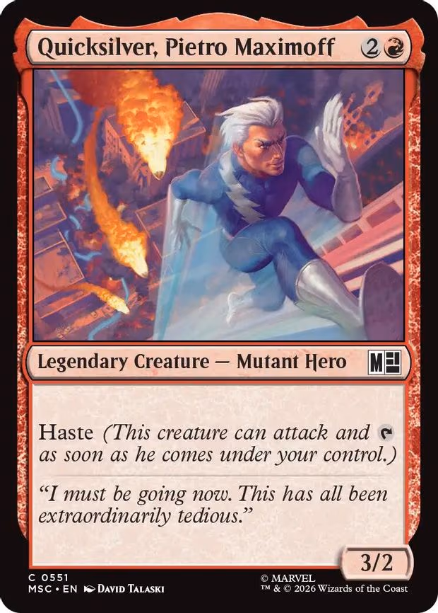 Quicksilver, Pietro Maximoff - C (551)