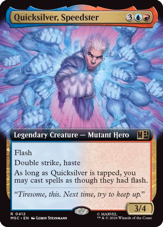 Quicksilver, Speedster - R (412)