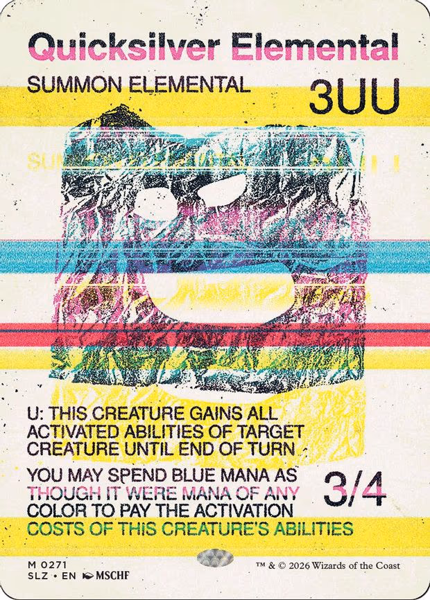 Quicksilver Elemental - M (271)