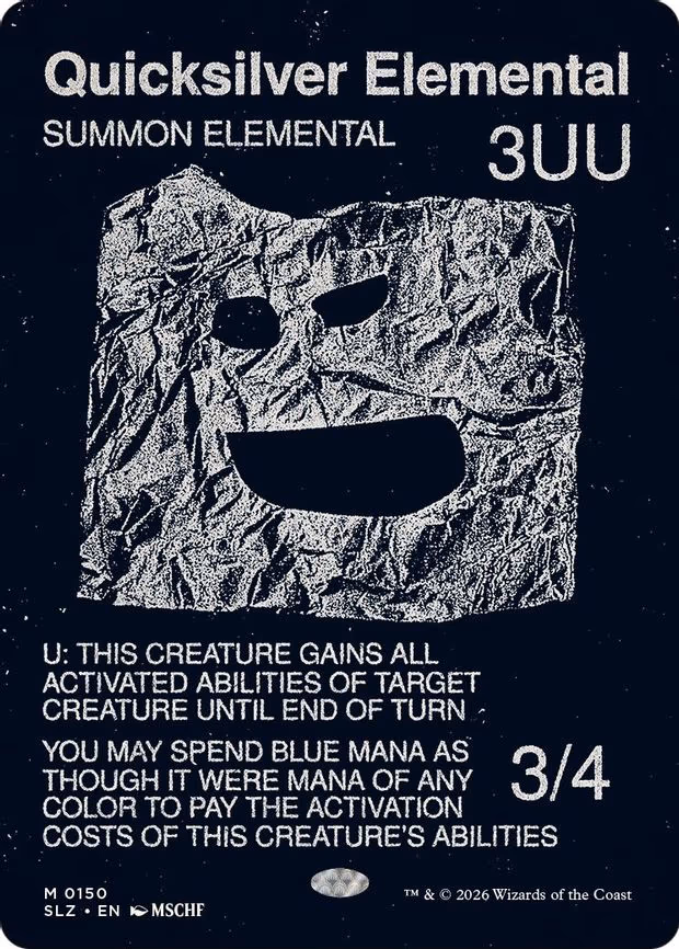 Quicksilver Elemental - M (150)