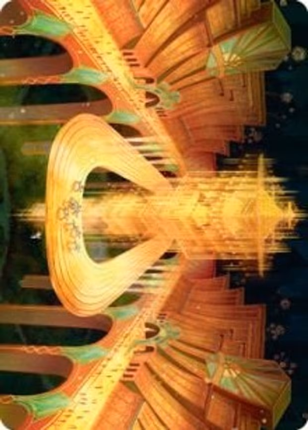 Racers' Ring Art Card