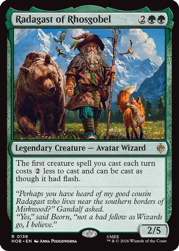 Radagast of Rhosgobel - R (136)