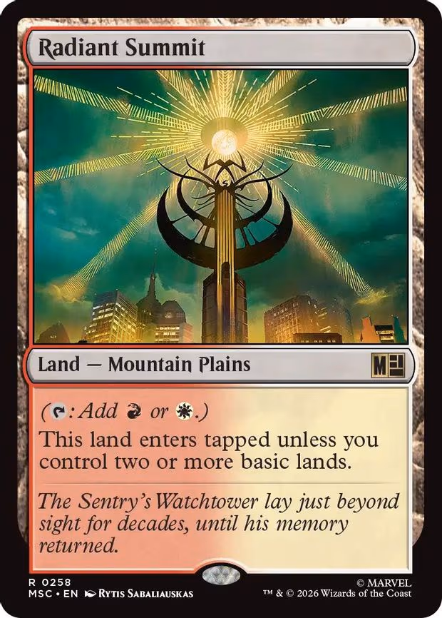Radiant Summit - R (258)