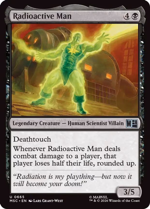 Radioactive Man - U (665)