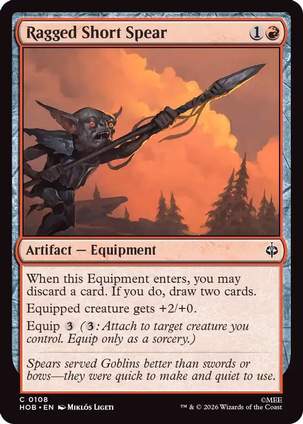 Ragged Short Spear - C (108)