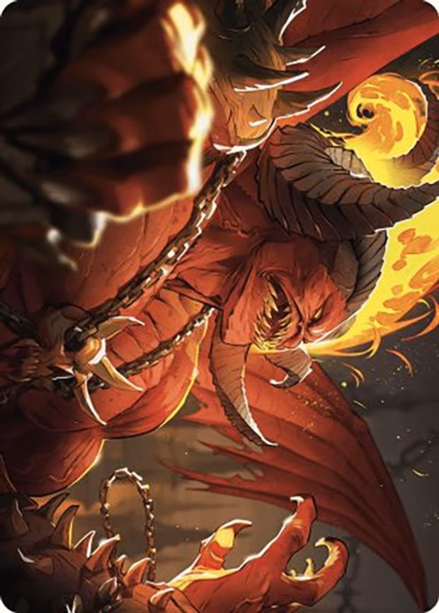 Rakdos, Patron of Chaos Art Card