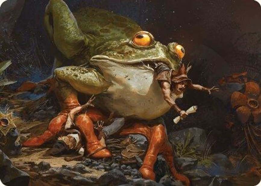 Rampant Frogantua Art Card