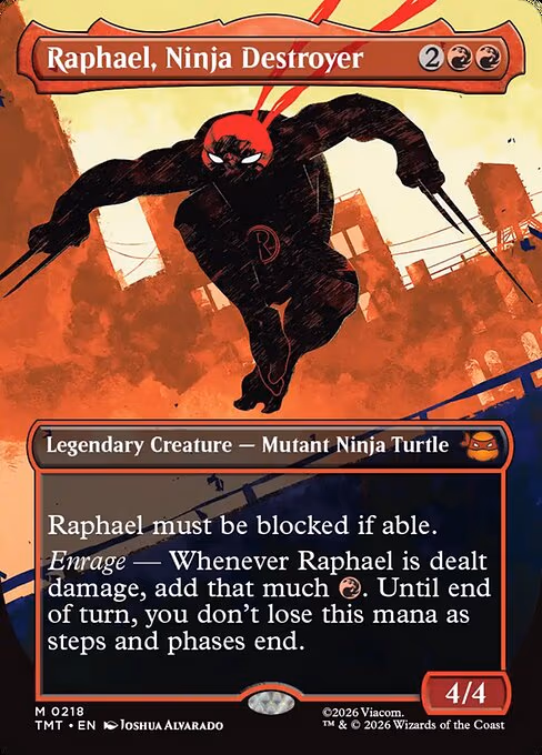 Raphael, Ninja Destroyer