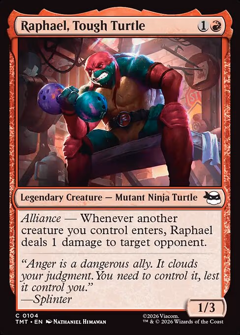 Raphael, Tough Turtle