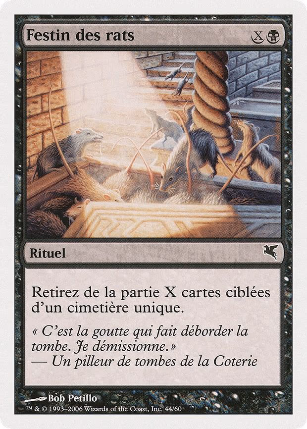 Rats' Feast (French) - "Festing des rats"