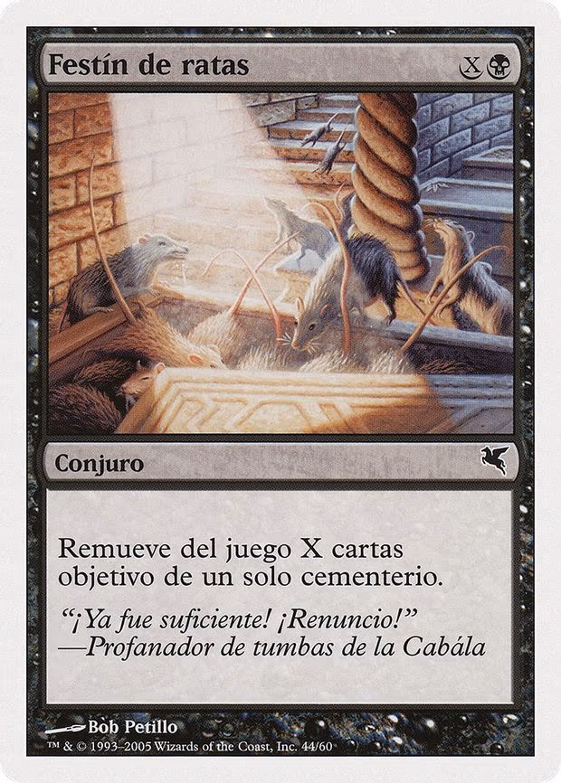 Rats' Feast (Spanish) - "Festin de ratas"