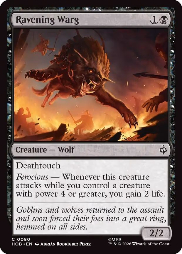 Ravening Warg - C (80)