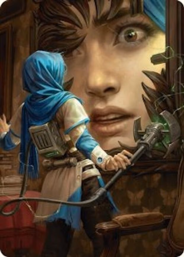 Reality Is Mine to Control Art Card