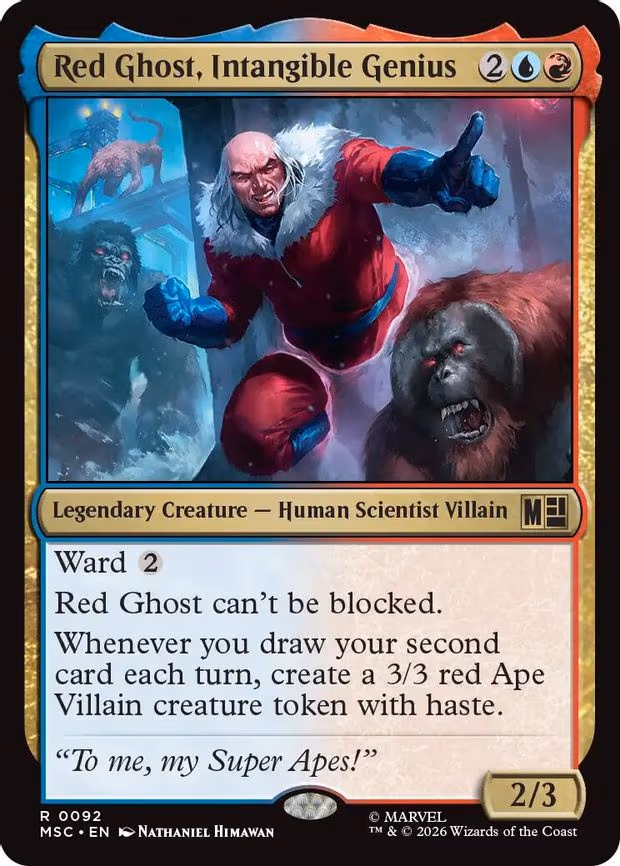 Red Ghost, Intangible Genius - R (92)