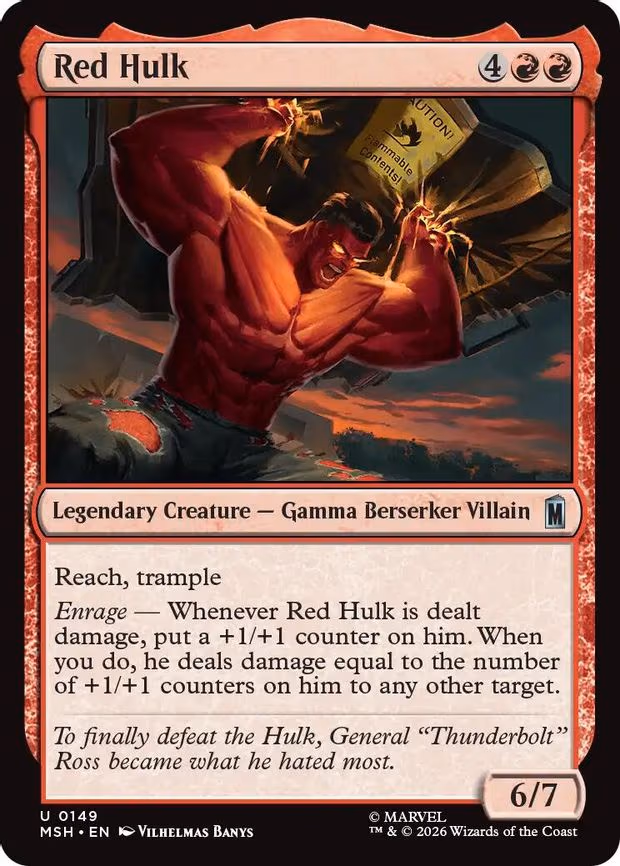 Red Hulk - U (149)