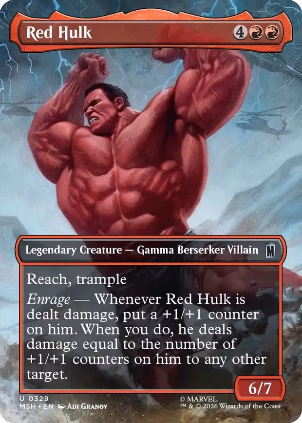 Red Hulk - U (329)