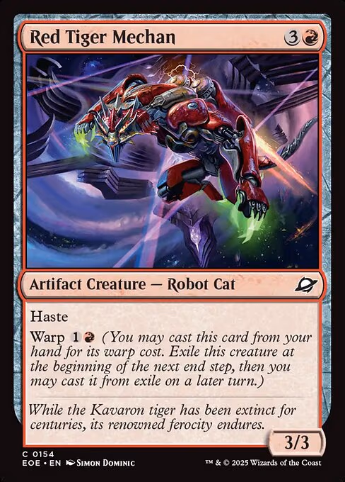 Red Tiger Mechan