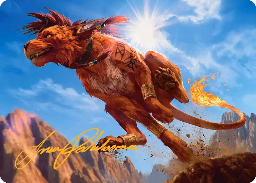 Red XIII, Proud Warrior Art Card