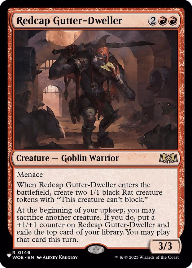 Redcap Gutter-Dweller - R (146)