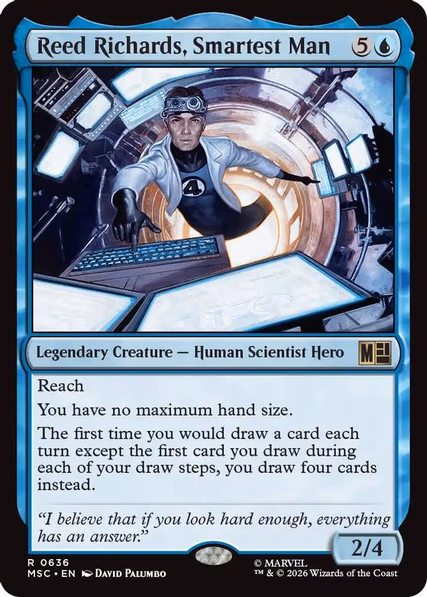 Reed Richards, Smartest Man - R (636)